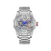Đồng hồ HANBORO 8851-2 dây kim loại – thiết kế sang trọng, mặt tròn tinh tế, tôn lên vẻ lịch lãm và đẳng cấp cho người đeo.