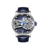 Đồng hồ HANBORO 1009 dây da – thiết kế cổ điển pha hiện đại, mặt tròn tinh xảo, tôn lên vẻ sang trọng và đẳng cấp.