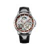 Đồng hồ HANBORO 908 dây da cao cấp – Thiết kế thể thao pha sang trọng, mặt đồng hồ mạnh mẽ, phù hợp cả đi làm và đi chơi.