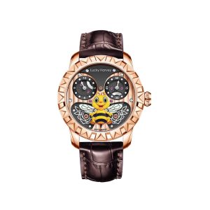Đồng hồ cơ nam True Joy Lucky Harvey – Dòng Chí Thú, phiên bản Ong vàng